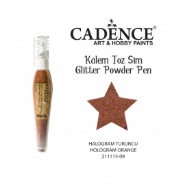GLITTER POWDER PEN 10GRM - HOLOGRAM BLACK