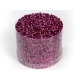 TUBE CONFETTI IN PVC BOX 8CM - HOT PINK