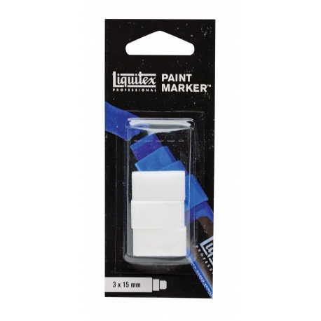 PAINT MARKER - BLISTER OF 3 WIDE NIBS