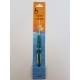 CROCHET HOOK WITH PLASTIC HANDLE 0.6MM X 14CM