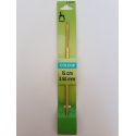 CROCHET HOOK WITH PLASTIC HANDLE 0.6MM X 14CM