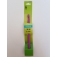CROCHET HOOK WITH PLASTIC HANDLE 0.6MM X 14CM