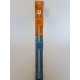 CROCHET HOOK WITH PLASTIC HANDLE 0.6MM X 14CM