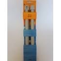 ALUMINIUM KNITTING NEEDLE - 2MM X 25CM