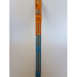 ALUMINIUM KNITTING NEEDLE - 2MM X 25CM