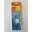ALUMINIUM FLEXIBLE KNITTING PINS - 4.5MM X 60CM