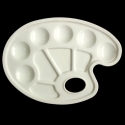7 WELL PLASTIC FLOWER PALETTE