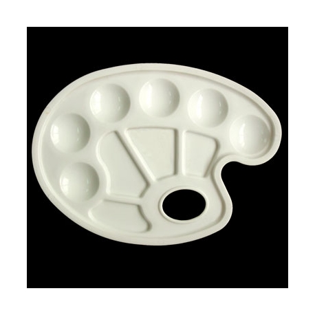 7 WELL PLASTIC FLOWER PALETTE