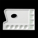 9 WELL PLASTIC OBLONG PALETTE 24 X 16.5CM