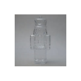 CLEAR PERSPEX NUTCRACKER - 130MM