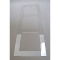 CLEAR PERSPEX DELTA FRAME - 1430MM