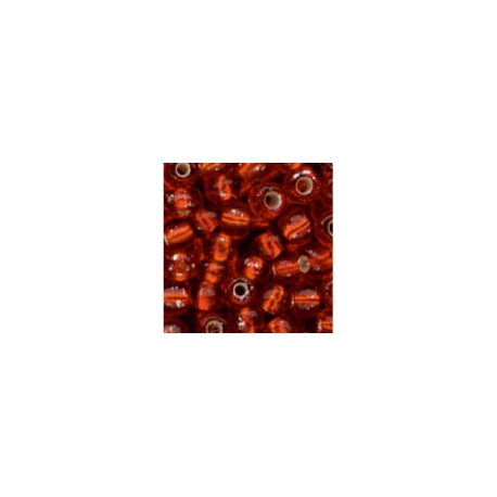 TRANSPARENT W/ SILVER GLASS BEADS - 2.5MM