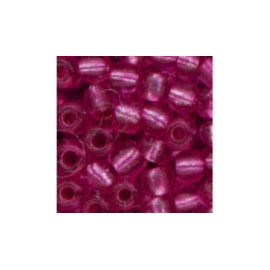 TRANSPARENT W/ SILVER GLASS BEADS - 2.5MM