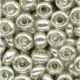TRANSPARENT W/ SILVER GLASS BEADS - 2.5MM