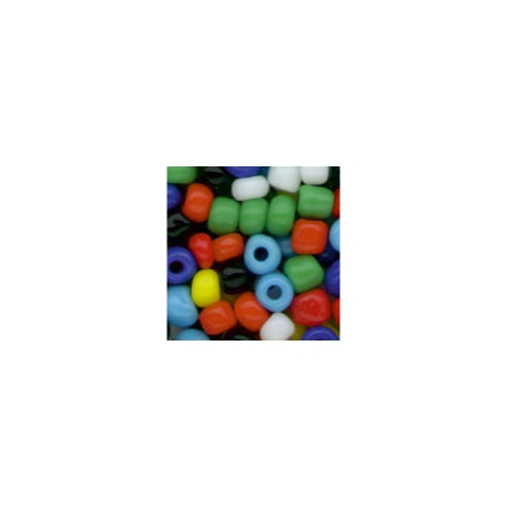 COLOURFUL GLASS BEADS - 2.5MM