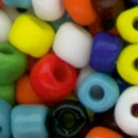 COLOURFUL GLASS BEADS - 5MM