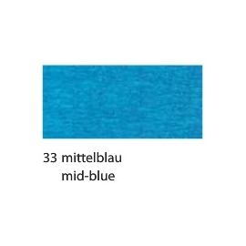 CREPE PAPER 250 X 50CM - MID BLUE 