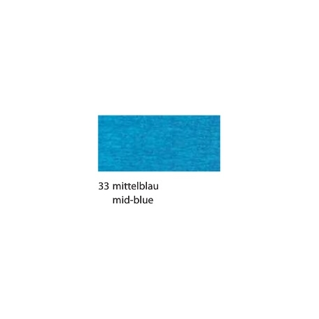 CREPE PAPER 250 X 50CM - MID BLUE 