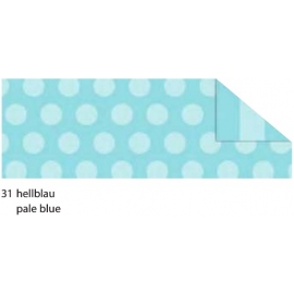 A4  DOTS & STRIPES CARDBOARD 300GRM - PALE BLUE 