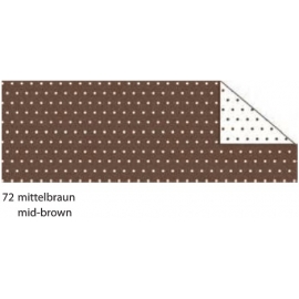 A4 DOTTED CARDBOARD 300GRM - MID-BROWN 