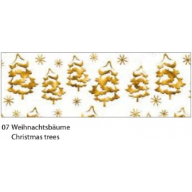 A4 DESIGN CARDBOARD 200G - CHRISTMAS TREES 