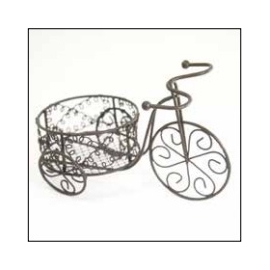 DECORATIVE TRICYCLE - BROWN 