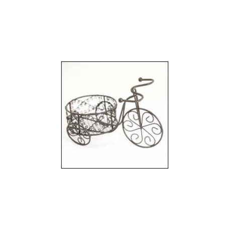DECORATIVE TRICYCLE - BROWN 