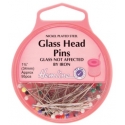 GLASS HEAD PINS 