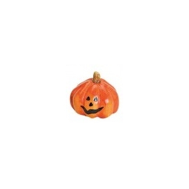 SMALL DECORATION PUMPKIN  5 X 5CM - YELLOW