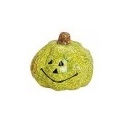SMALL DECORATION PUMPKIN  5 X 5CM - YELLOW