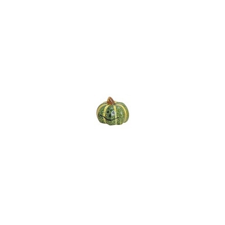 SMALL DECORATION PUMPKIN  5 X 5CM - YELLOW