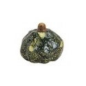 SMALL DECORATION PUMPKIN  5 X 5CM - DARK GREEN