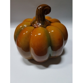 CERAMIC PUMPKIN - 15CM 