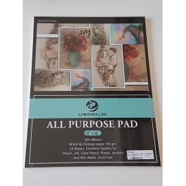 A4 ACRYLIC BOOK 400GSM, 10 SHEETS