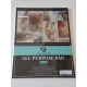 A4 ACRYLIC BOOK 400GSM, 10 SHEETS