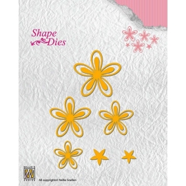 NELLIE'S - SHAPE DIES - FLOWER 3 