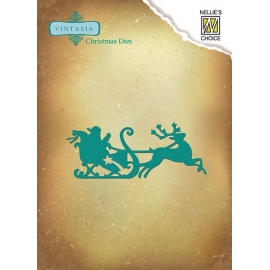 NELLIE'S - VINTASIA DIES - SANTA CLAUS 
