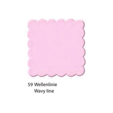 MOTIF PUNCH JUMBO - WAVY LINE 