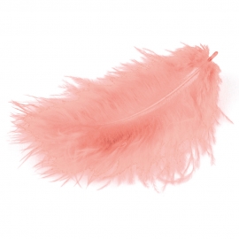 MARABOU FEATHERS - WHITE 