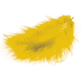 MARABOU FEATHERS - APRICOT 