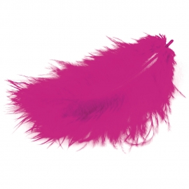 MARABOU FEATHERS - FUCHSIA 