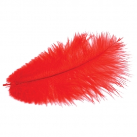 MARABOU FEATHERS - WHITE 