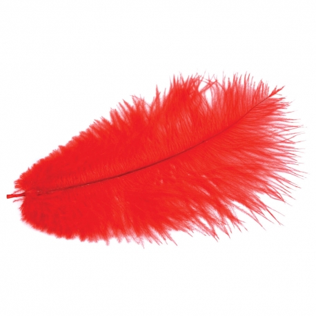 MARABOU FEATHERS - WHITE 