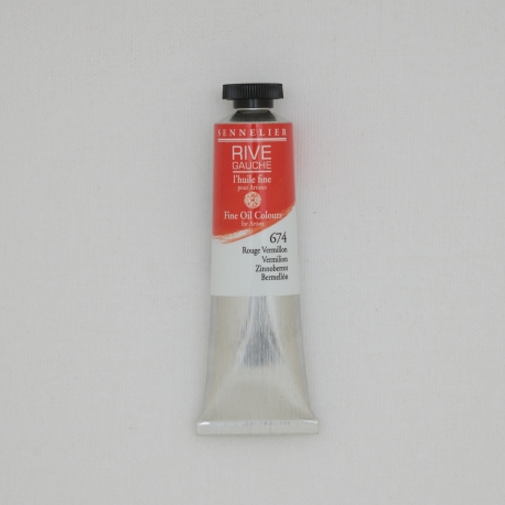 SENNELIER RIVE GAUCHE OIL 40ML -  VERMILION 