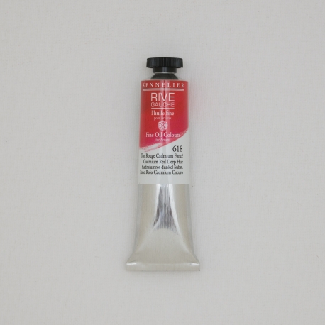 SENNELIER RIVE GAUCHE OIL 40ML - CADMIUM RED DEEP HUE 