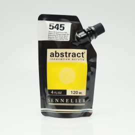 SENNELIER ABSTRACT ACRYLIC 120ML - CADMIUM YELLOW LEMON HUE 