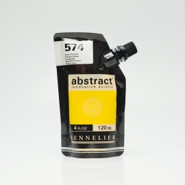 SENNELIER ABSTRACT ACRYLIC PAINT 120ML - PRIMARY YELLOW