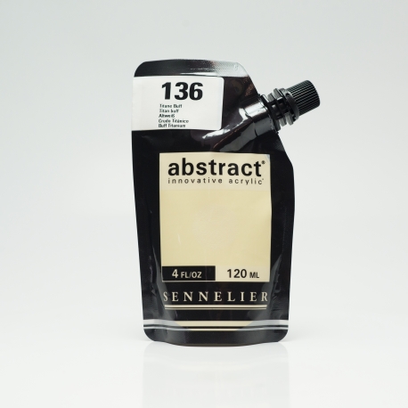SENNELIER ABSTRACT ACRYLIC 120ML - TITAN BUFF