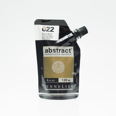 SENNELIER ABSTRACT ACRYLIC 120ML - IRIDESCENT BRONZE
