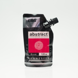SENNELIER ABSTRACT ACRYLIC 120ML - PRIMARY RED BRILLIANT 